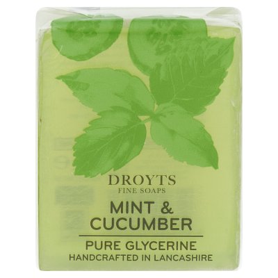 Droyts mint & cucumber glycerine soap 100g, UK version