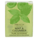Droyts mint & cucumber glycerine soap 100g, UK version