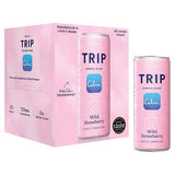 TRIP Wild Strawberry functional drink 4x250ml cans, imported from the UK