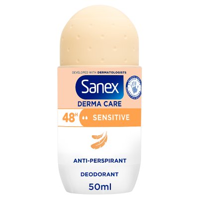 Sanex Derma Care Sensitive antiperspirant roll-on 50ml, UK version