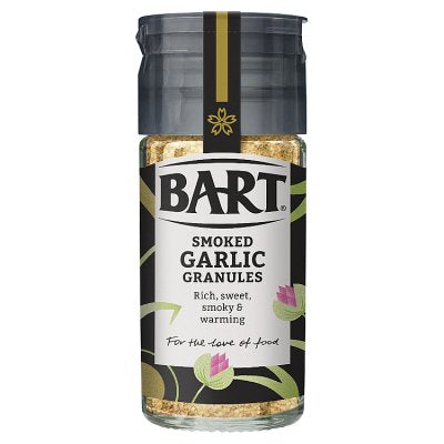 Bart smoked garlic granules 52g spice - British product