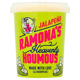 Ramona's jalapeño vegan houmous 500g - British product