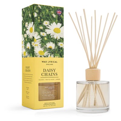 Wax Lyrical reed diffuser Daisy Chains 200ml, imported from the UK