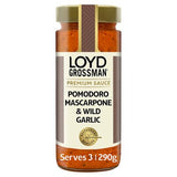 Loyd Grossman pomodoro mascarpone wild garlic pasta sauce 290g, UK version