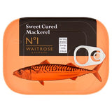 Waitrose No.1 sweet cured smoked mackerel 110g (British brand)