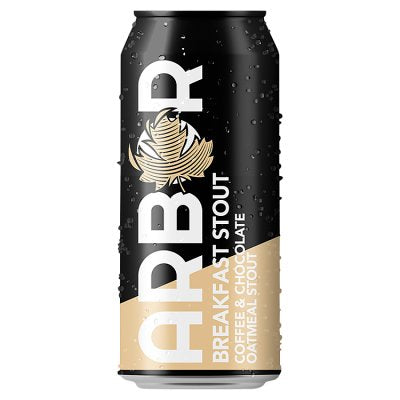 Arbor Breakfast Stout 440ml can (British brand)