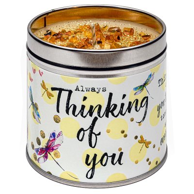 Best Kept Secrets scented candle tin Thinking Of You 240g (British brand)