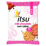 itsu milk chocolate corn cakes 34g - British product