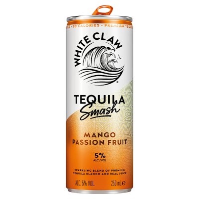 White Claw tequila smash passionfruit and mango 250ml (British brand)