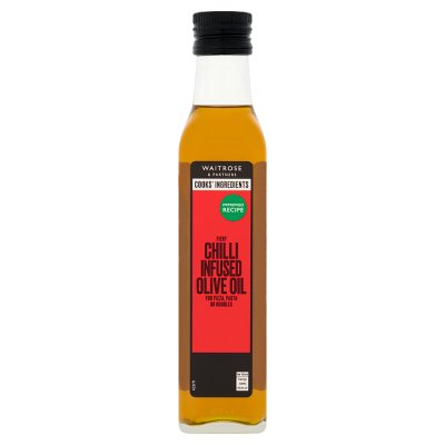 Waitrose chilli extra virgin olive oil 250ml - British product