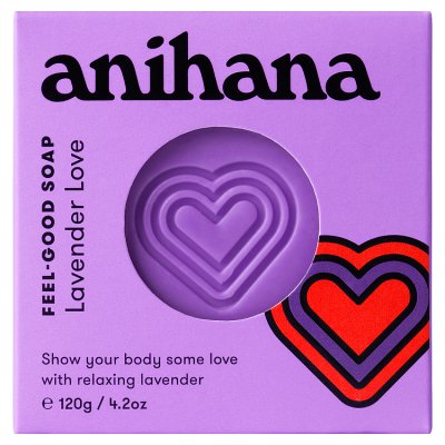 Anihana lavender soap bar Lavender Love 120g - British product