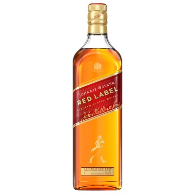 Tesco Johnnie Walker Red Label Blended Scotch Whisky 1L- Buy online at McGrocer