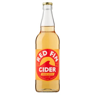 Red Fin fresh apple cider 500ml, imported from the UK