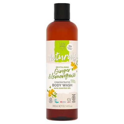 Little Soap Company ginger and lemongrass body wash 300ml (British brand)