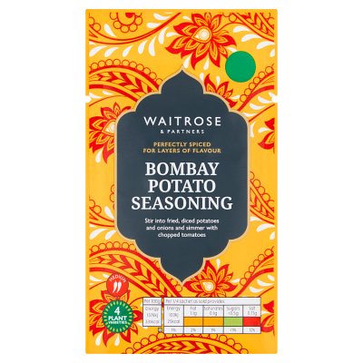 Waitrose Bombay Potato Seasoning 30g, imported from the UK