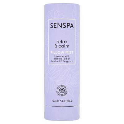 SenSpa Relax & Calm pillow mist 100ml, imported from the UK