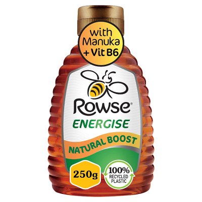 Rowse Energise honey with Manuka and Vitamin B6 250g (British brand)