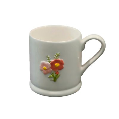 Curate 3D bouquet mug single, imported from the UK