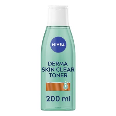 Nivea Derma Skin Clear Toner 200ml, imported from the UK