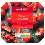 Waitrose finely chopped tomatoes 4x400g - British product