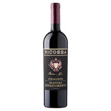 Ricossa Barbera Appassimento Piemonte DOC red wine 75cl, UK version