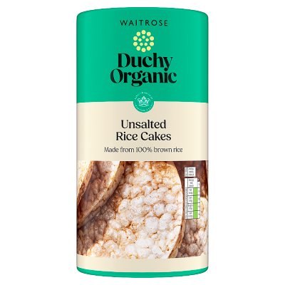 Duchy Organic unsalted rice cakes 100g - British product