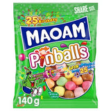 Haribo Maoam Pinballs 140g chewy sweets - British product