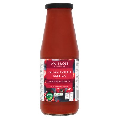 Waitrose Passata Rustica 680g - British product