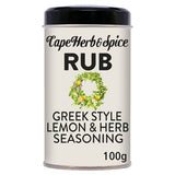 Cape Herb & Spice Greek Lemon Herb Seasoning 100g, UK version