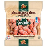Bastides saucisson sec with walnut 80g - British product