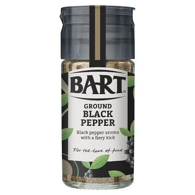 Bart ground black pepper 48g spice - British product