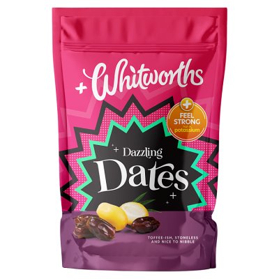 Whitworths stoneless dates 300g pack - British product