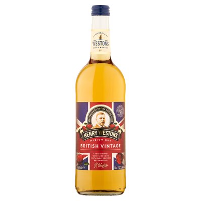 Henry Westons British Vintage cider 75cl (British brand)