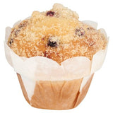 Waitrose No.1 blueberry crumble muffin (British brand)