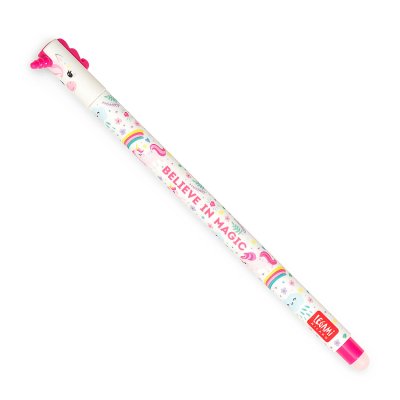 Legami unicorn erasable pen single (British brand)