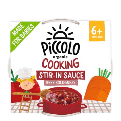 Piccolo organic Bolognese pasta sauce 120g (British brand)