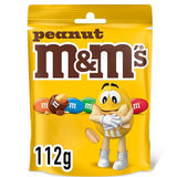 M&M'S peanut chocolate pouch 112g, UK version