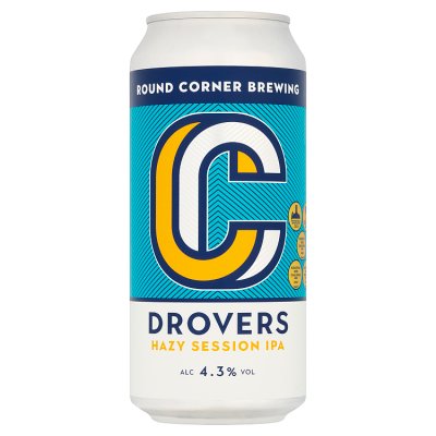 Round Corner Brewing Drovers hazy session IPA 440ml, imported from the UK