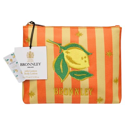 Bronnley Lemon & Stripe gift bag, imported from the UK