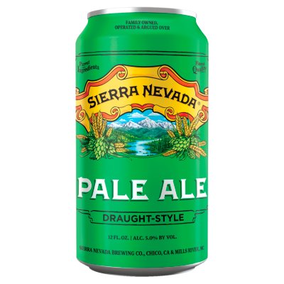 Sierra Nevada Pale Ale 355ml beer can (British brand)