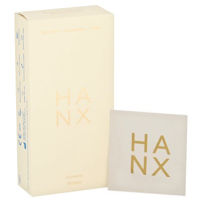 HANX Standard ultra-thin condoms 10 pack - British product