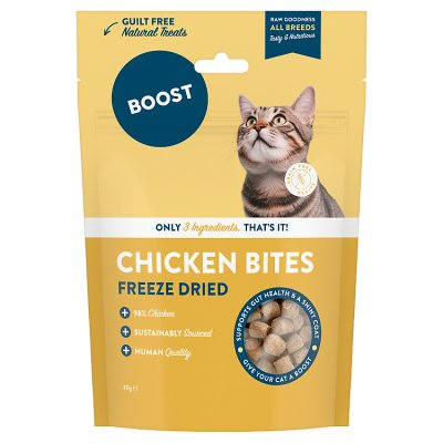 Boost natural chicken cat treats 30g (British brand)