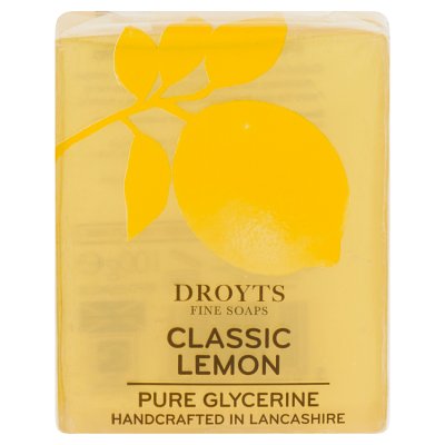 Droyts classic lemon clear glycerine soap 100g - British product