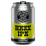 Two Tribes Campfire Hazy IPA 330ml can (British brand)
