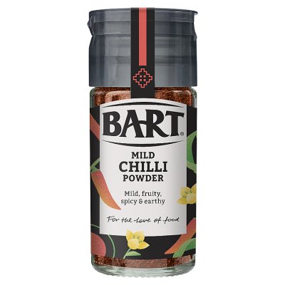Bart mild chilli powder 40g, ideal for curries - British product