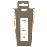 John Lewis birthday balloon cups 8 pack - British product