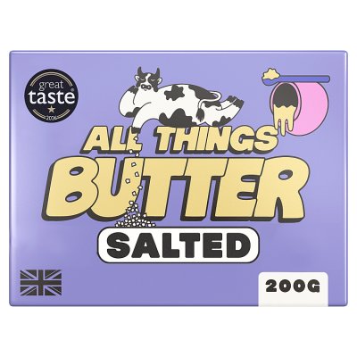 All Things Butter salted butter 200g, imported from the UK