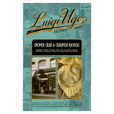 Luigi Ugo Crab & Crayfish Ravioli 250g - British product