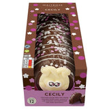 Waitrose Cecily caterpillar chocolate sponge cake - British product