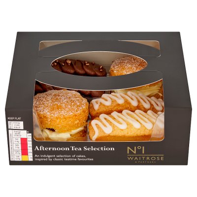 Waitrose No.1 Afternoon Tea Cake Selection, imported from the UK